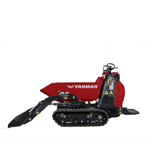 Compact minigraver Yanmar met tracks voor veelzijdig graafwerk.