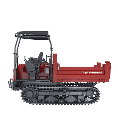 Robuuste Yanmar graafmachine voor land- en tuinbouwtoepassingen.