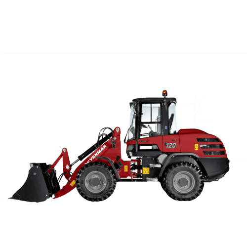 Compacte Grondverzetmachine voor Bouw en Landschapsprojecten.