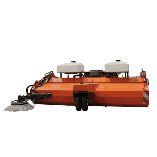 Schrobmachine voor industriële reiniging en onderhoud van grote oppervlakten.