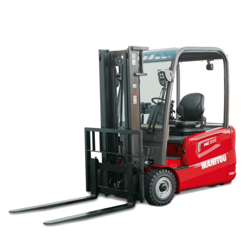 Veilig heftruck van Manitou voor magazijn en logistiek.