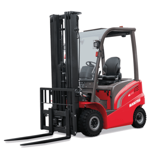 Schuifwagenheftruck van Manitou voor materieelverplaatsing en logistieke oplossingen.