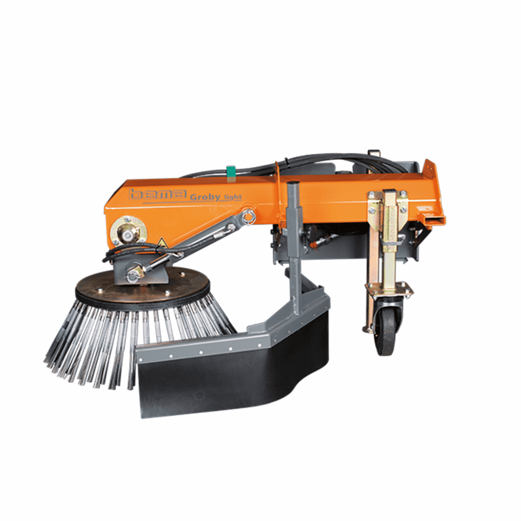 Efficiënte industrieborstmachine voor het reinigen van riolen en afvoerpijpen.