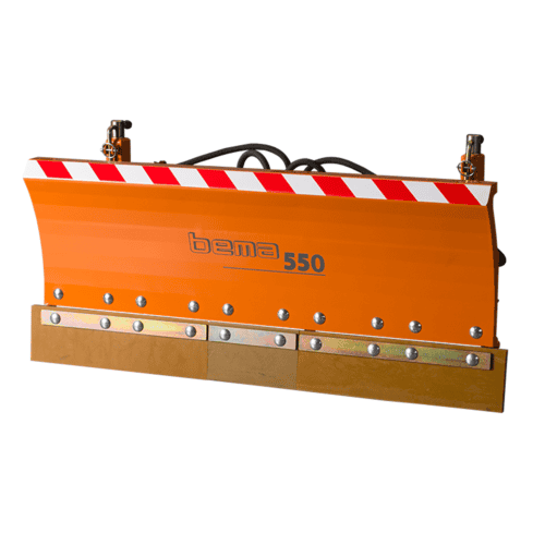 Veiligheidshouder voor weggebruikers met reflectie en waarschuwingsborden, geschikt voor beheer en onderhoud in openbare ruimten.