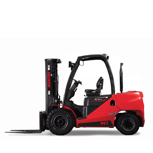 Veiligheidstruck met hefmast en comfortabele zitplaats | Geert-Jan de Kok B.V.