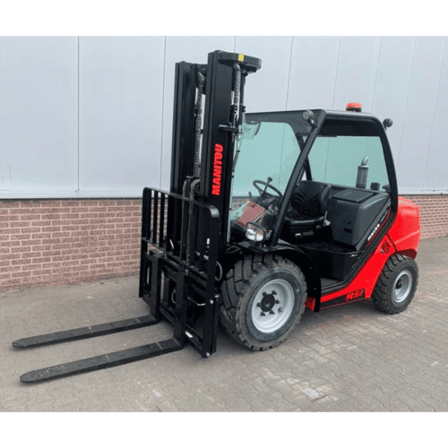 Comfortabel heftruck voor industriële logistiek en magazijnwerk.