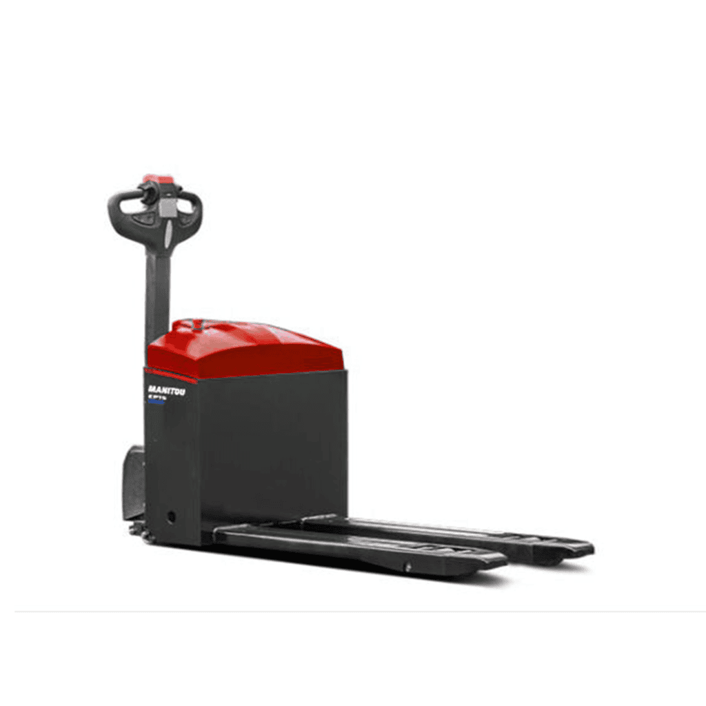 Zwaar accu-accuschopforklift voor logistiek en magazijnbeheer.