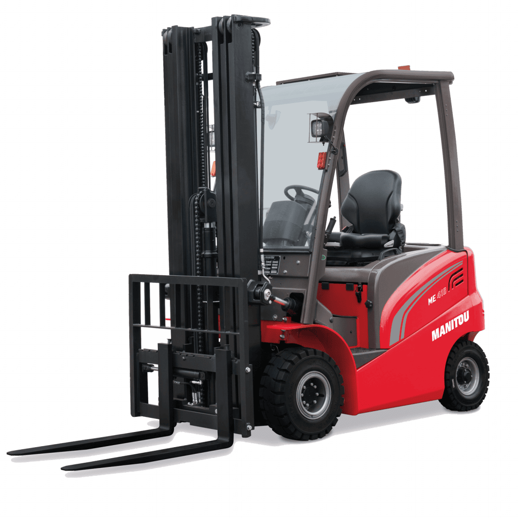 Accu elektrische vorkheftruck voor magazijn- en logistieke toepassingen.