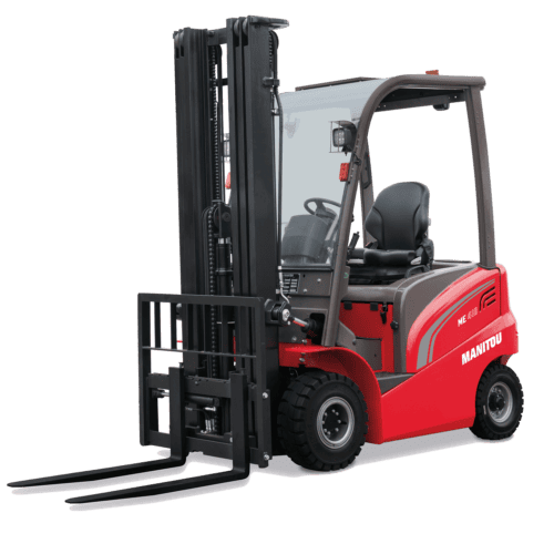 Accu elektrische vorkheftruck voor magazijn- en logistieke toepassingen.