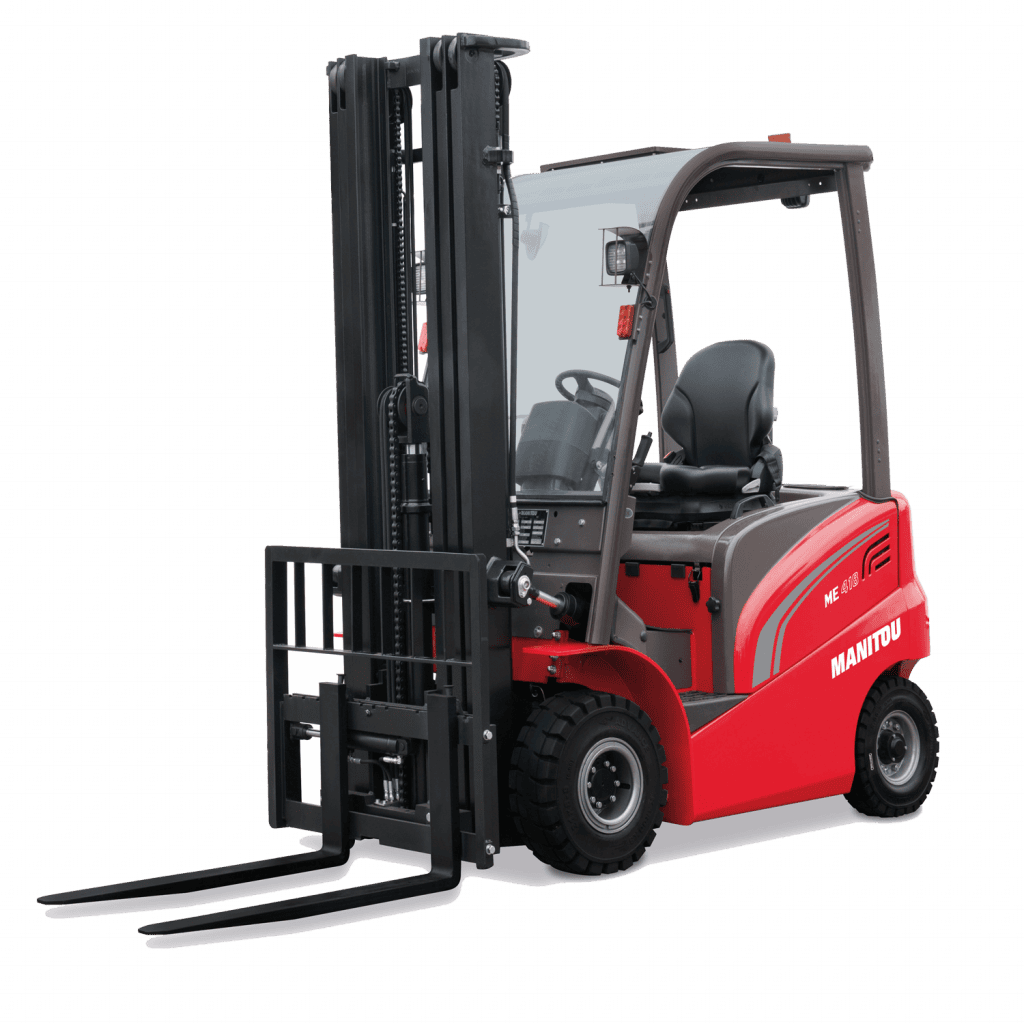 Een heftruck van MANITOU voor logistieke en industriële oplossingen.