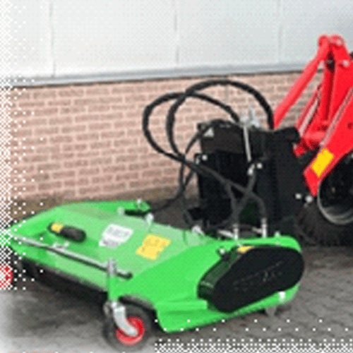 Zuinige professionele tuinmaaier met accu, ideaal voor gras en gazononderhoud.