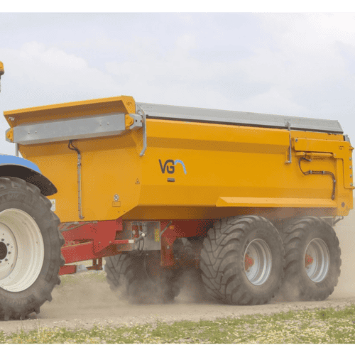 Veegwagen tractorbedrijf Geert-Jan de Kok B.V. voor professioneel landbouw en grondverzet.