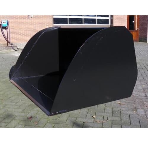 Yokel container voor bouw- en afvalmaterialen, duurzaam en geschikt voor various werkzaamheden.