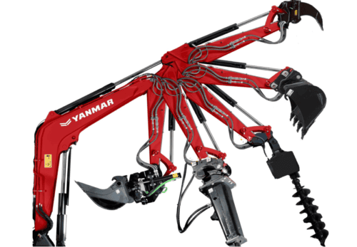 Aanbouwdelen graafmachines