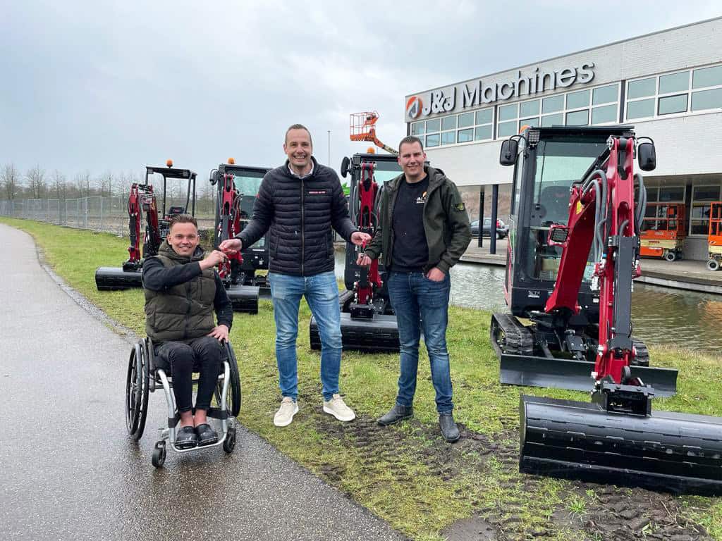 Robuuste mini graafmachines voor bouw en tuinprojecten in Nederland.