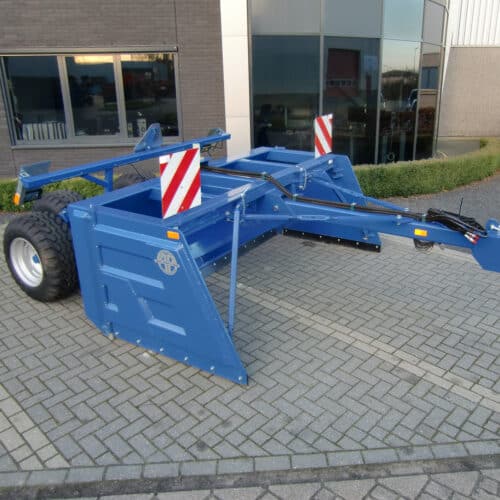 Zwaar machineonderdeel voor landbouw en landmeetkunde, geleverd door Geert-Jan de Kok B.V.