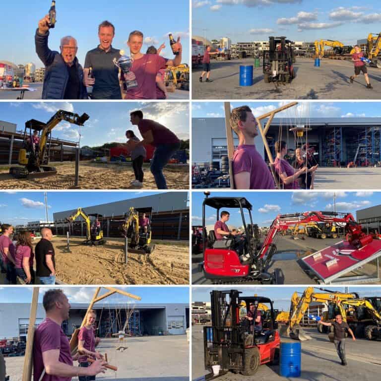 1. Optimale bouwmachines en personeel bij Geert-Jan de Kok B.V. in de bouwsector.