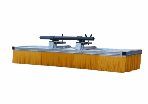 Machinaal borstelsysteem voor industriële schoonmaak van oppervlakken.