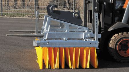 Ruwemestmachine voor wegdekreiniging en onderhoud, hoogwaardige industriële reinigingsapparatuur.