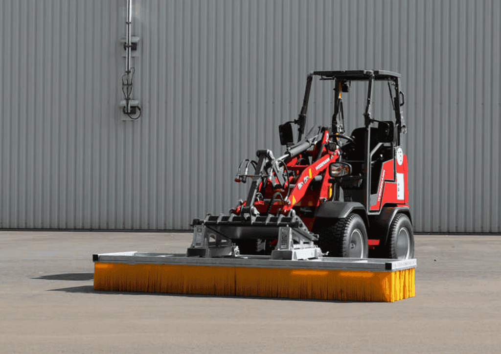 Snelveegmachine voor gladde en schone oppervlakken in industriële omgevingen.