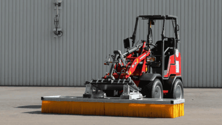 Snelveegmachine voor gladde en schone oppervlakken in industriële omgevingen.