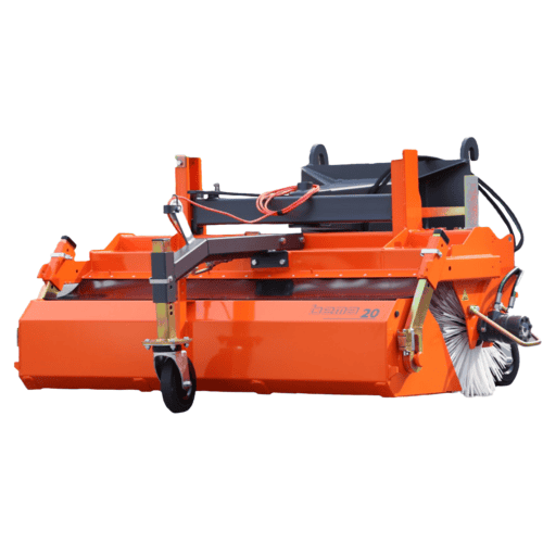 Efficiënte industriële sneeuwschuiver voor gladde oppervlakken, ideaal voor professionele reiniging.