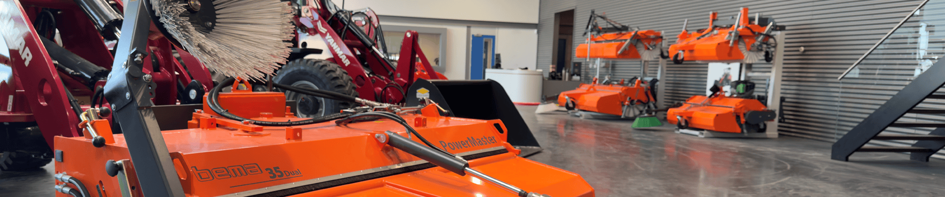 Hoogwaardige tuinmechanisatie en onderhoudsapparatuur.