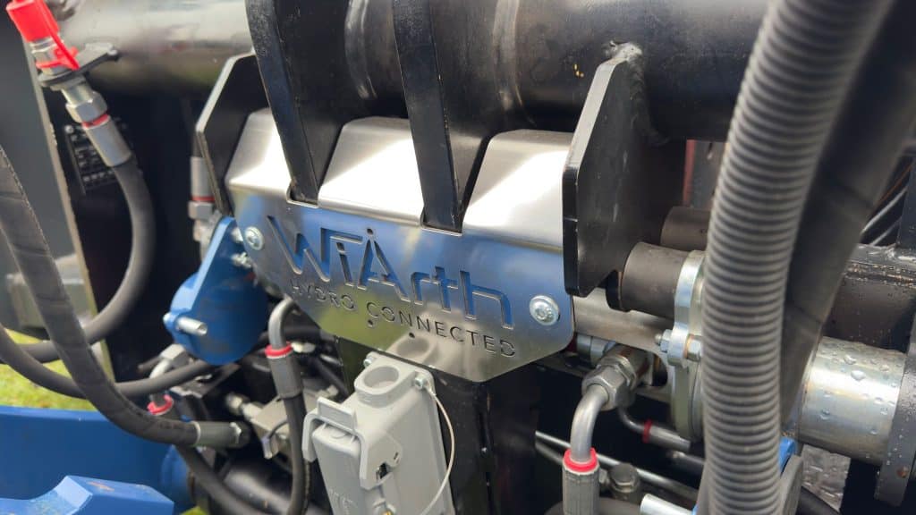 Hydro aangedreven machine van WIRTH met watertechnologie en geavanceerde hydraulische systemen.