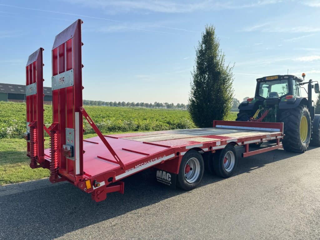 Ultieme transportwagen voor landbouw en veetransport, gevestigd bij Geert-Jan de Kok B.V.
