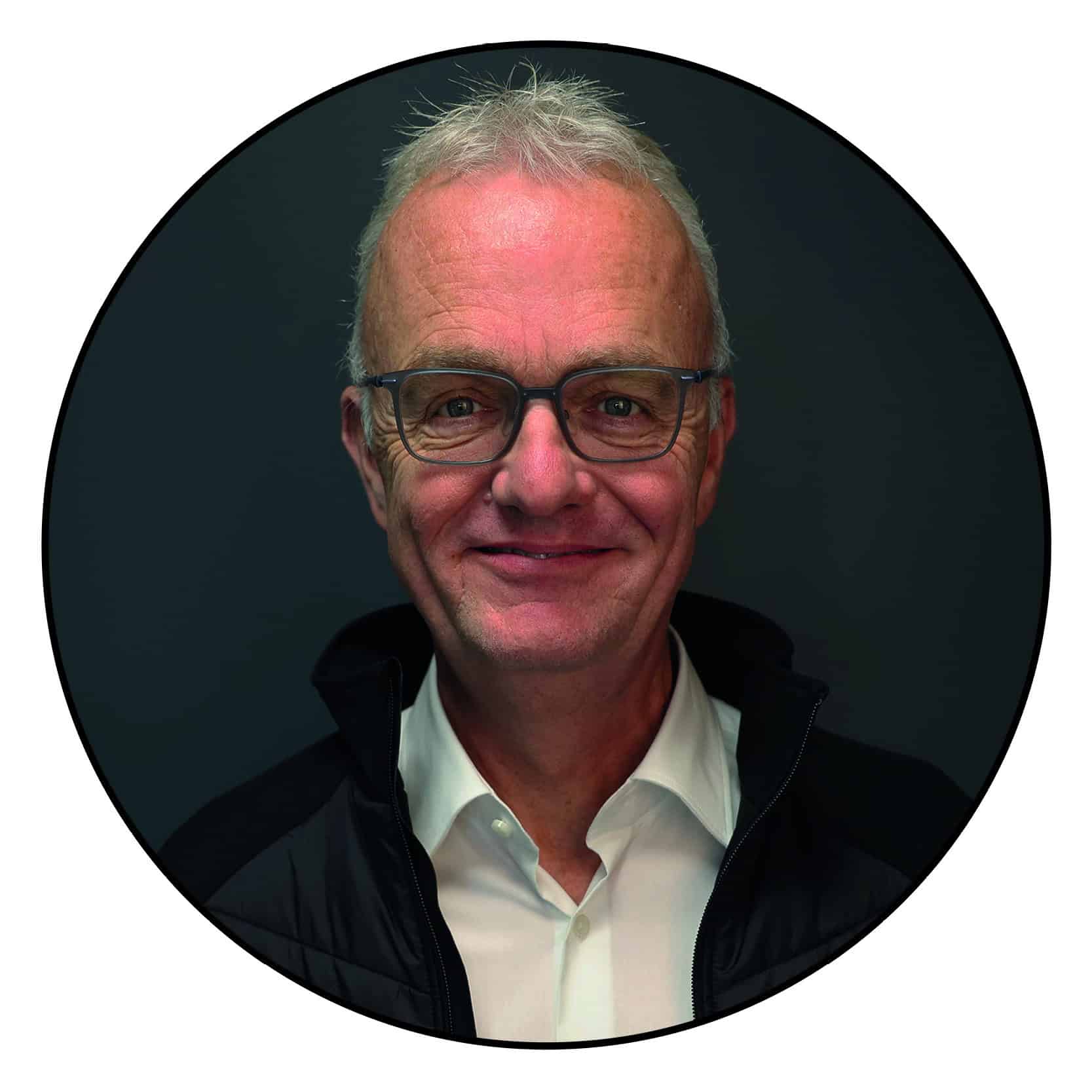 Veilig en professioneel portret van een mannelijk ondernemer voor de website Geert-Jan de Kok B.V.