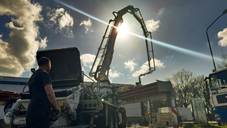 Accent op recycling en afvalverwerkingstechnologie.