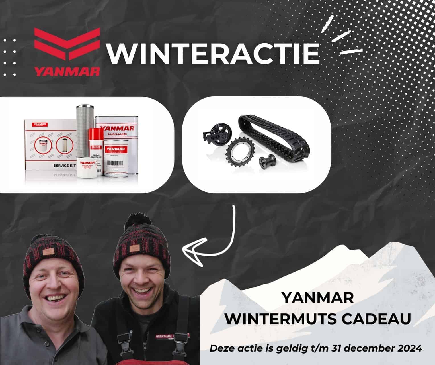 Yanmar winterservice artikelen en onderdelen aanbieding winteractie bij Geert-Jan de Kok B.V.