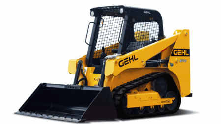 Compacte mini loaderr gereed voor grond- en bouwprojecten | Gehl RT135 machine.