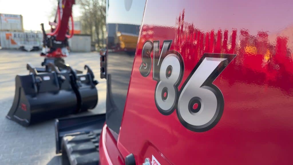 Krachtige Shovel van Geert-Jan de Kok met hoogwaardig graafwerktuig.