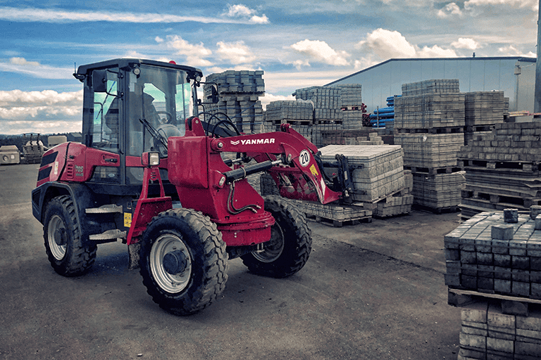 Zwenkfunctie voor werkbereik van 260 graden