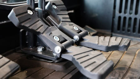 Rubber automatten met anti-slip profiel voor veiligheid en comfort.